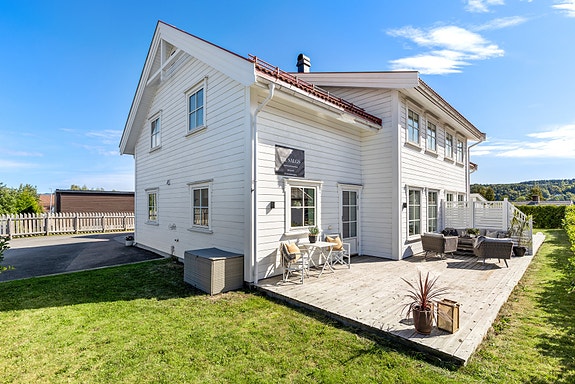 Velkommen til Stigergata 26A - En moderne og innbydende halvpart av vertikaldelt tomannsbolig fra 2018