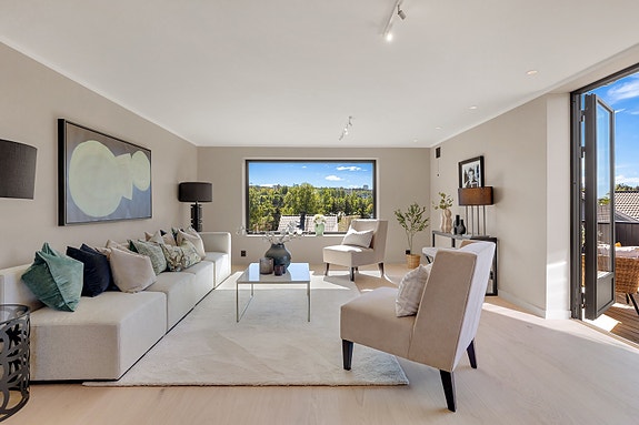 Velkommen til visning av Harald Halvorsens vei 6B - En moderne og stilfull del av tomannsbolig, vesentlig oppgradert i 2025