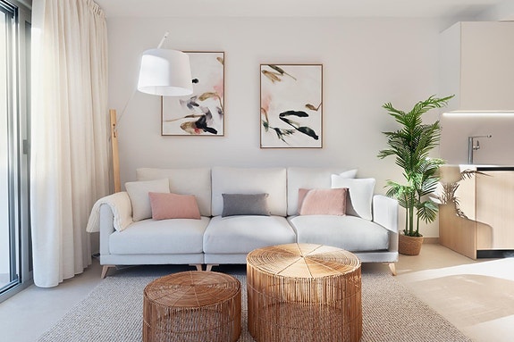 Leiligheter med privat hage eller stor takterrasse - Moderne design nær sjø og natur