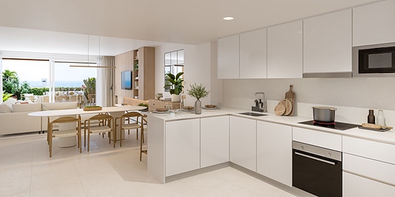 Nye boliger i La Cala de Mijas | 3 soverom og 3 bad | Gangavstand til strand og alle fasiliteter