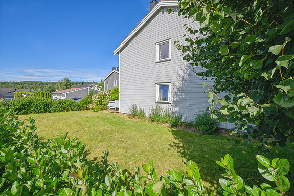 Solrikt og pene uteområder