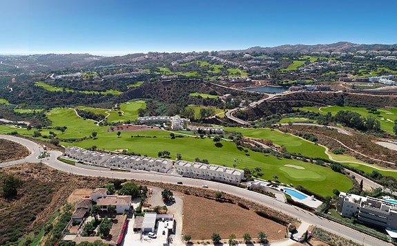 Penthouse i la cala golf resort   2 soverom, stor takterrasse og panoramautsikt