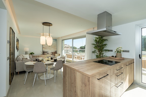 Penthouse i la cala golf resort   2 soverom, stor takterrasse og panoramautsikt