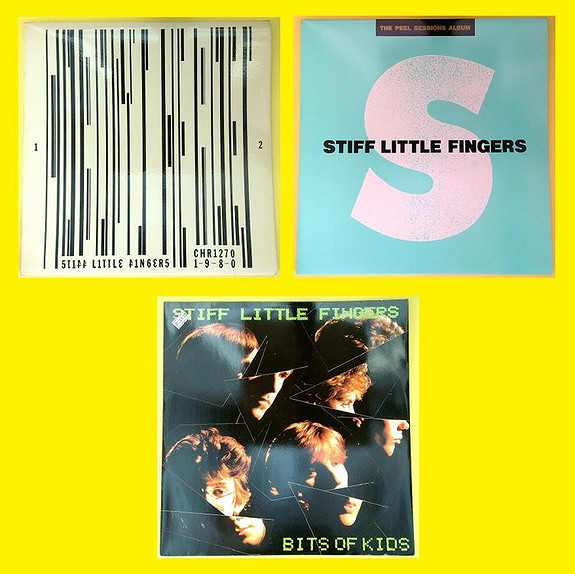 STIFF LITTLE FINGERS「NOBODY'S HEROES」LP stifflittlefingersheroeslpholl