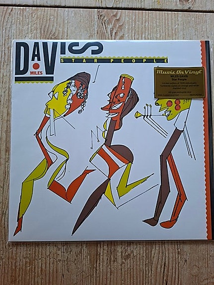 Miles Davis - Star People limited edition numbered on Orange