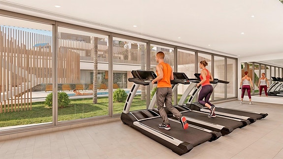 Penthouse med 3 soverom og 2 bad - Kun 150 meter fra stranden - Turistlisens og garantert leieinntekt