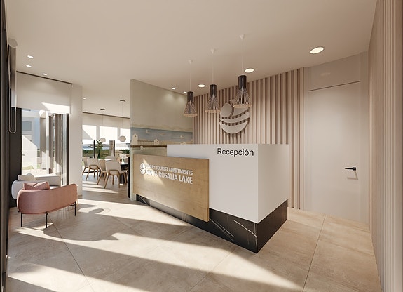 Ny moderne leilighet med 2 soverom og 2 bad - Eksklusivt resort med basseng og lagune