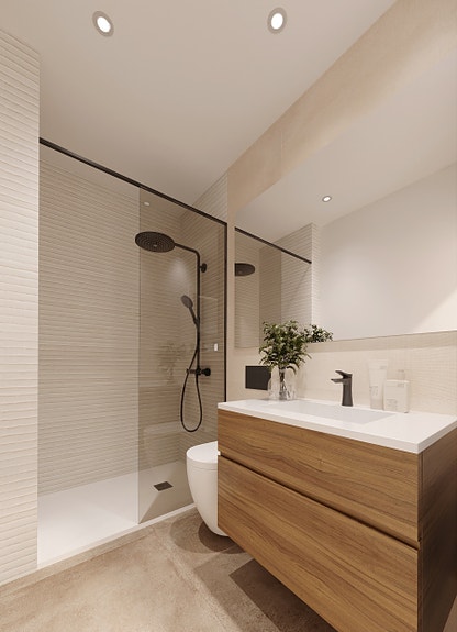 Ny moderne leilighet med 2 soverom og 2 bad - Eksklusivt resort med basseng og lagune