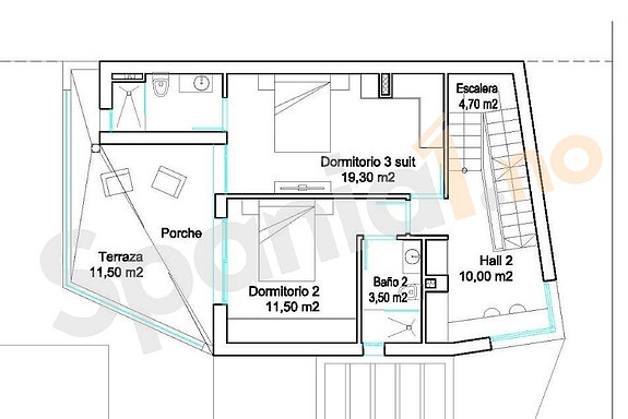 Luksusvilla med 3 soverom, privat basseng og takterrasse - Kun 2 boliger igjen