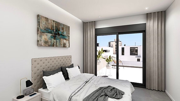 Eksklusiv villa med 3 soverom, privat basseng og takterrasse i Benijófar