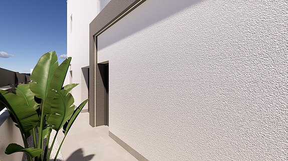 Eksklusiv villa med 3 soverom, privat basseng og takterrasse i Benijófar