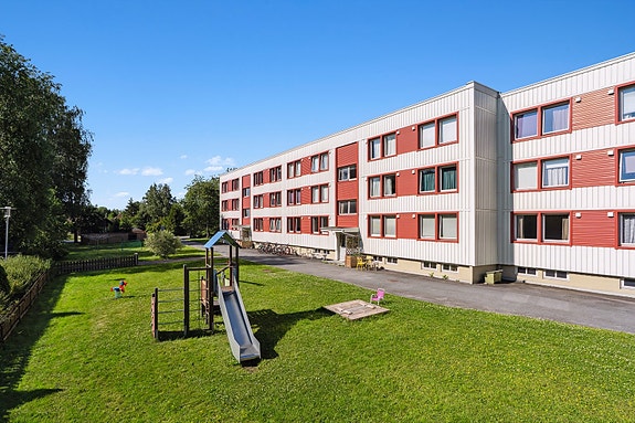 Borettslaget har flotte fellesarealer som egner seg godt til opphold, lek og moro!