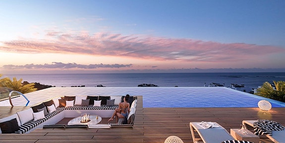 Ny leilighet med 3 soverom og terrasse - luksusresort like ved stranden i Villajoyosa