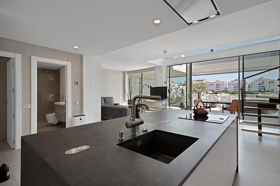 Dupleks penthouse med 3 soverom, private terrasser og heis   Benalmádena Costa