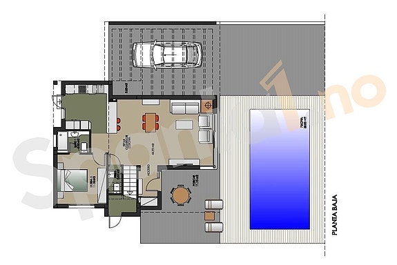 Villa med 4 soverom, hage og privat basseng - kun 250 m fra stranden i Campoamor