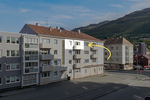 Flott leilighet beliggende sentralt i Narvik.