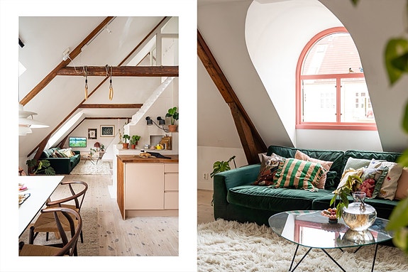 Velkommen til denne unike loftsleiligheten i Frankrikegården! Presentert av Jeanett Gislefoss og Malene Sunde v/ EiendomsMegler1.