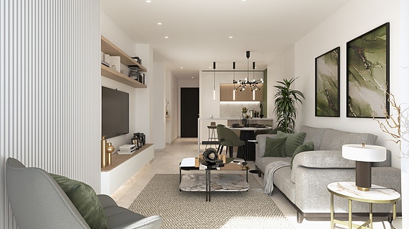 SOLGT! | 400m til havet | Få igjen med 4 soverom | Stor terrasse og nydelige fellesområder