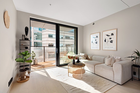 Velkommen til Prinsessealléen 2A! Splitter ny og ubebodd 4-roms selveier på populære Skøyen med moderne fasiliteter av høy standard, bygget etter TEK-17.