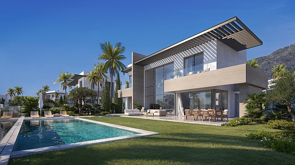 6 soverom og 5 bad | Eksklusiv villa | Stor tomt | Trenings | Klubbhus