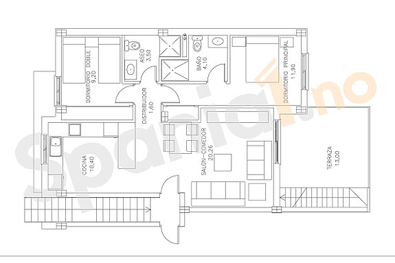 Nyhet! Toppleilighet med stor takterrasse 67m2 | Nydelige fellesområder | Velg mellom 2 eller 3 soverom