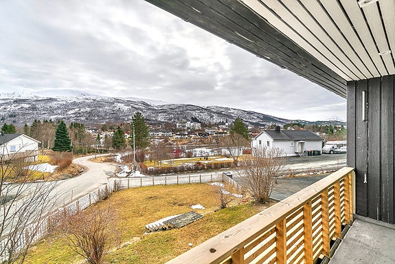 Utsikt fra balkong