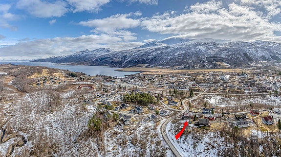 Sentral beliggenhet i Ballangen