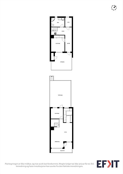 Furubakkene 33D 1. Etasje + 2. Etasje