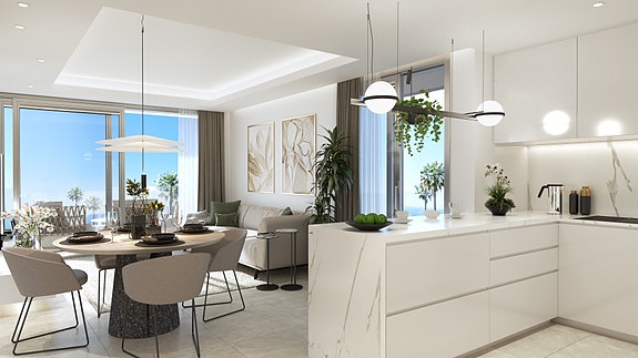 NØKKELFERDIG! Luksus-leilighet med attraktiv beliggenhet | Kort vei til restauranter