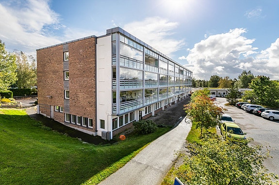 Andelsleiligheten i Øreåsveien 32 presenteres av Krogsveen.