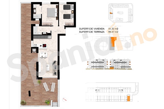NYHET! Leilighet med stor terrasse og hage | Møbler inkludert | Terrasse/hage på 48 m2 | Parkering og bod