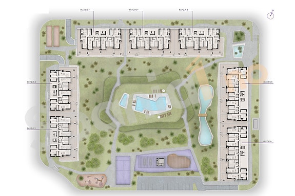 Penthouse-leilighet | Møbler inkludert | Takterrasse på 67 m2 | Parkering og bod