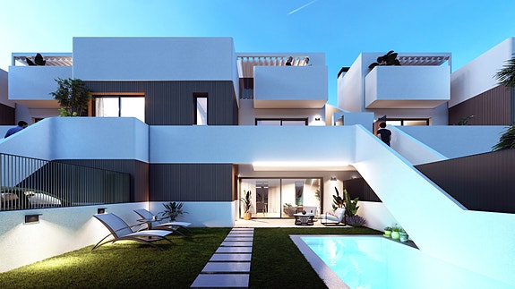 Eksklusivt boutique-prosjekt! Ny moderne penthouse med takterrasse og eget basseng - Parkering og bod