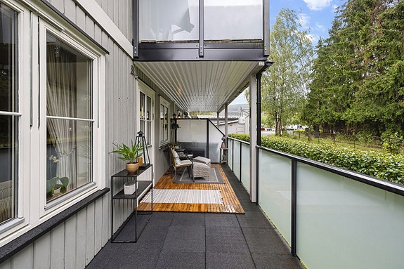 Flott terrasse på hele 16 kvm.