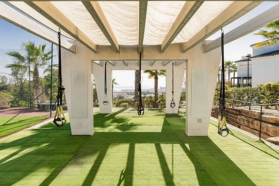 Duplex penthouse - Takterrasse med jacuzzi og sjøutsikt - 3 soverom og 2 bad |