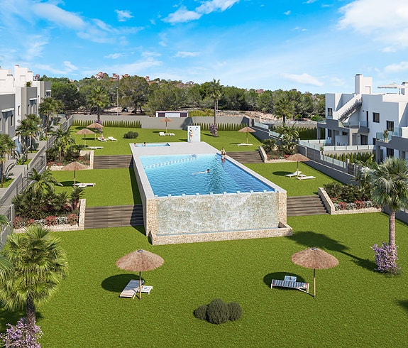 Nye bungalower i San Miguel de Salinas - Natur, golf og Middelhavet innen rekkevidde