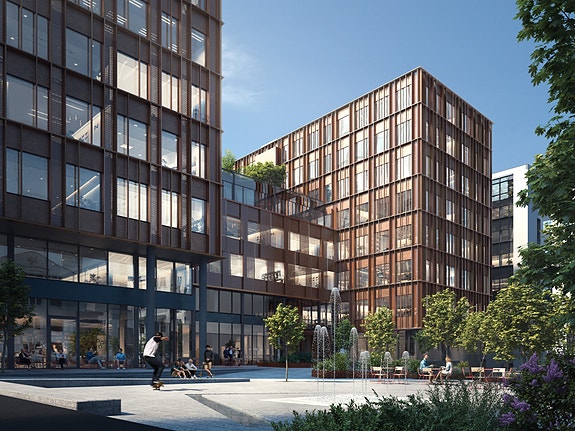 Bygget sett fra øst