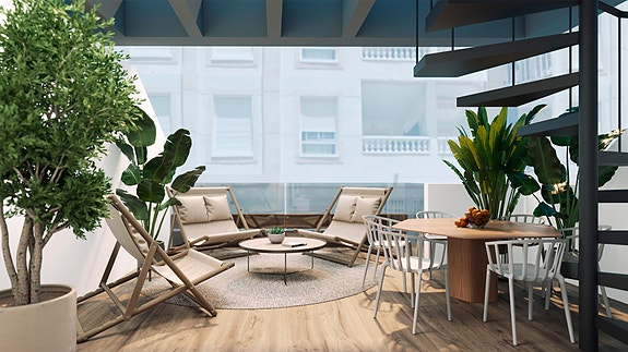 Penthouse med egen takterrasse | 250 meter fra Playa del Cura | Felles takterrasse og basseng