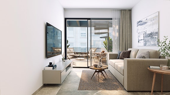 Penthouse med egen takterrasse | 250 meter fra Playa del Cura | Felles takterrasse og basseng