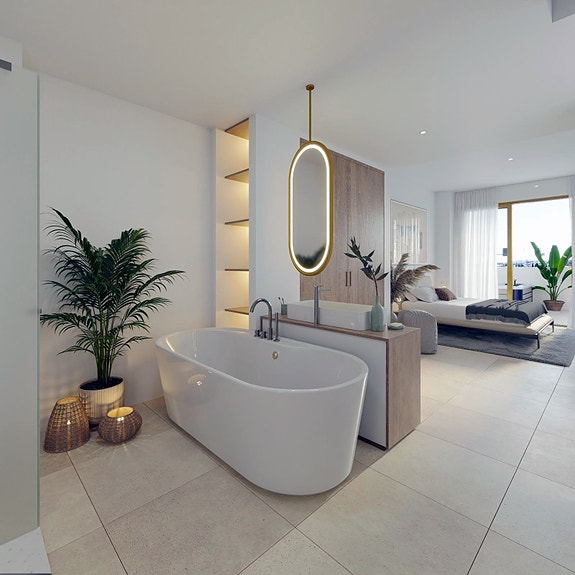 Eksklusiv leilighet med 3 soverom - Resortfasiliteter, store terrasser og gode forbindelser - Parkering og bod