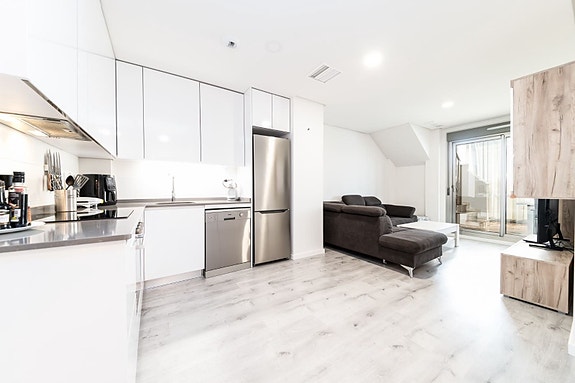 Moderne penthouse med 3 soverom, stor takterrasse og spa-fasiliteter