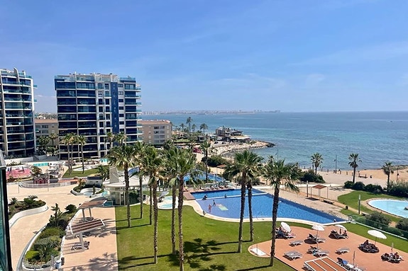 Havutsikt og topp fasiliteter - Leilighet med 3 soverom i Sea Senses, Punta Prima