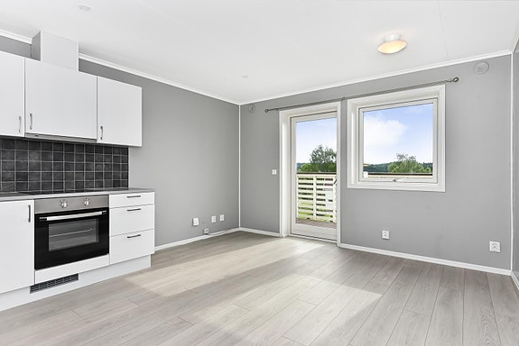 Åpen stue kjøkkenløsning