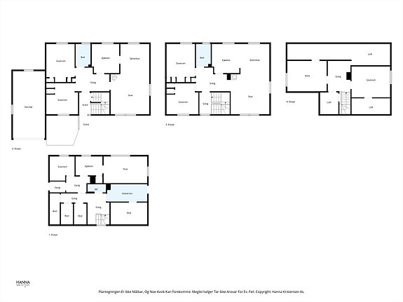 Plantegning - Alle plan