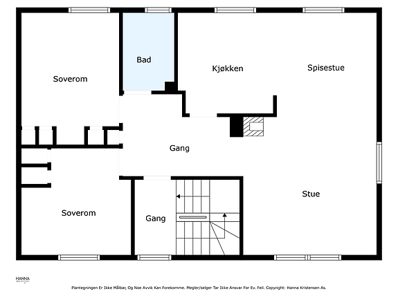 Plantegning - 2.etasje