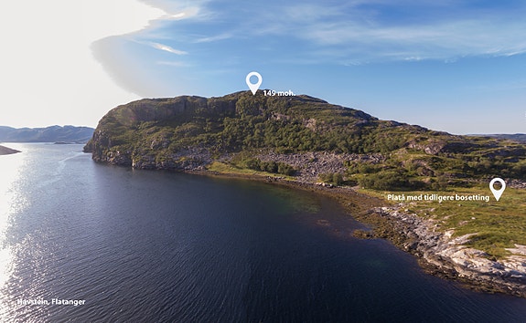 Øya Havstein utgjør hele 871 dekar og byr på en unik kombinasjon av vill natur, og privatliv