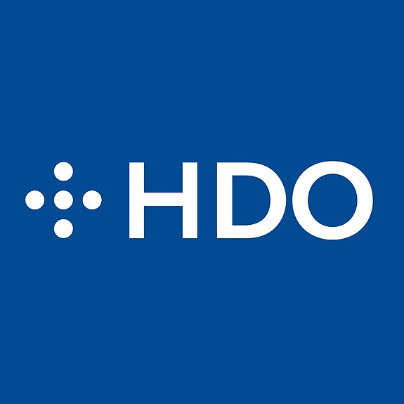 Helsetjenestens driftsorganisasjon for nødnett HF logo