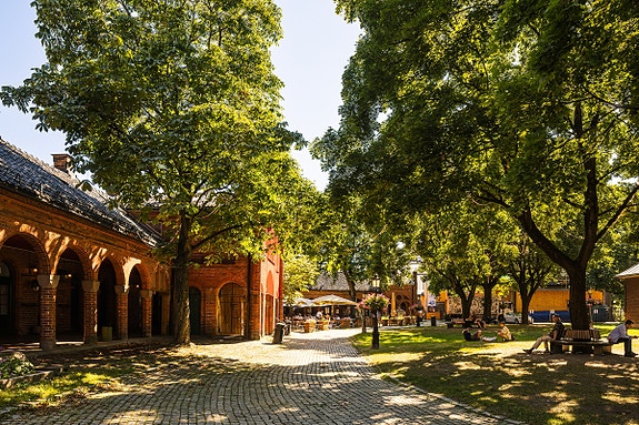 Oslo kommune ved Eiendoms- og byfornyelsesetaten selger eiendommen kjent som Kirkeristen. Foto: Fredrik Hansson.