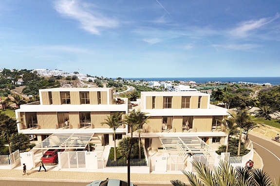 Moderne kjedet villa med 4 soverom og privat basseng - Havutsikt og høy standard