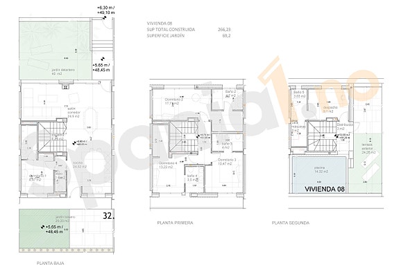 Moderne kjedet villa med 4 soverom og privat basseng - Havutsikt og høy standard